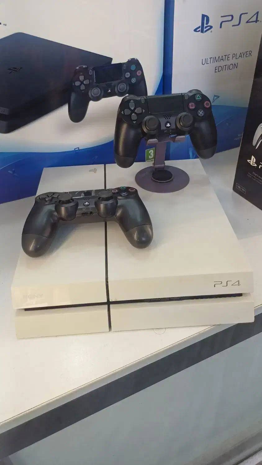 PS4 Fat 500G دو دسته کپی خور|کنسول، بازی ویدئویی و آنلاین|گرگان, |دیوار