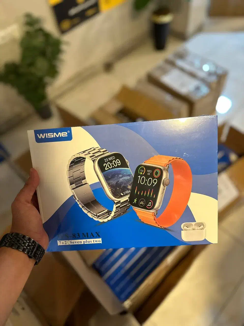 ساعت هوشمند ویسمی ws-83 max فقط عمده|لوازم جانبی موبایل و تبلت|تهران, خواجه نظام الملک|دیوار