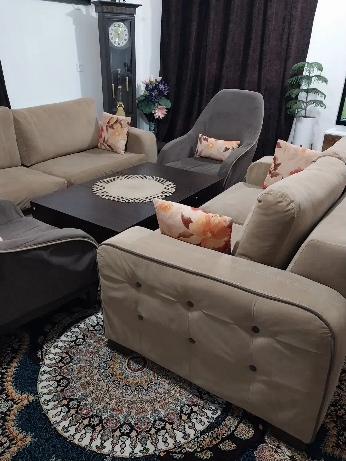 فروش مبل ۹ نفره|مبلمان خانگی و میز عسلی|گالیکش, |دیوار