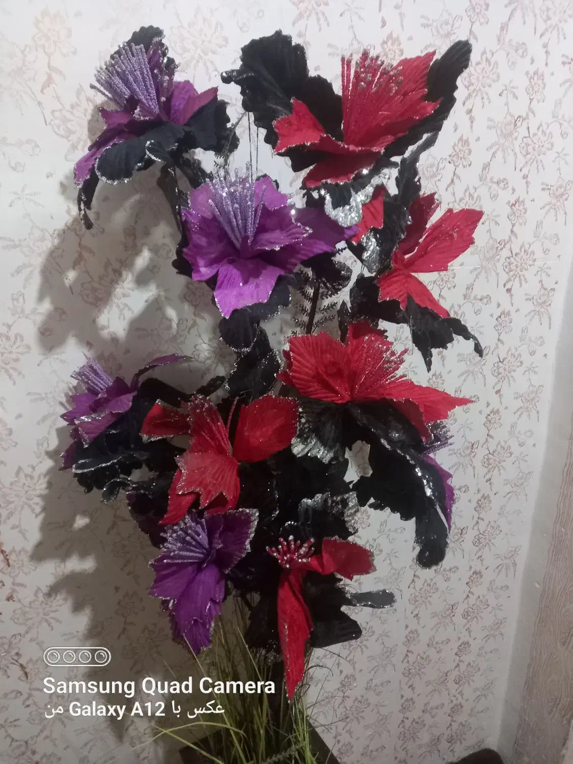 گل وگلدان|گل مصنوعی|ماهیدشت, |دیوار