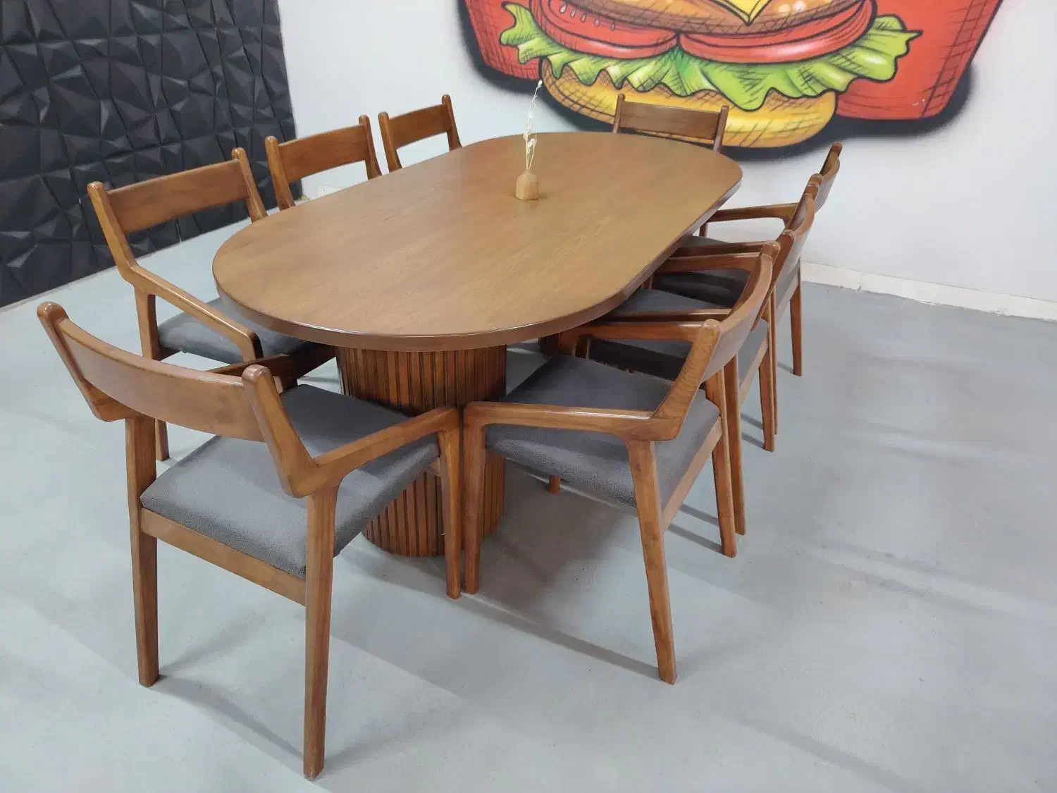 میز ناهار خوری در حد نو|میز و صندلی غذاخوری|نجف‌آباد, حومه نجف آباد|دیوار