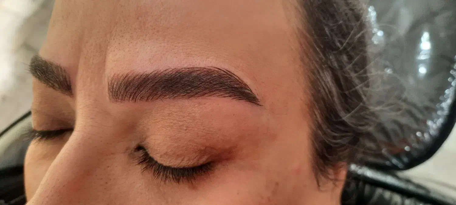 مدل برای فیبروز ابرو میکروبلیدینگ خط چشم و شیدینگ|خدمات آرایشگری و زیبایی|مراغه, |دیوار