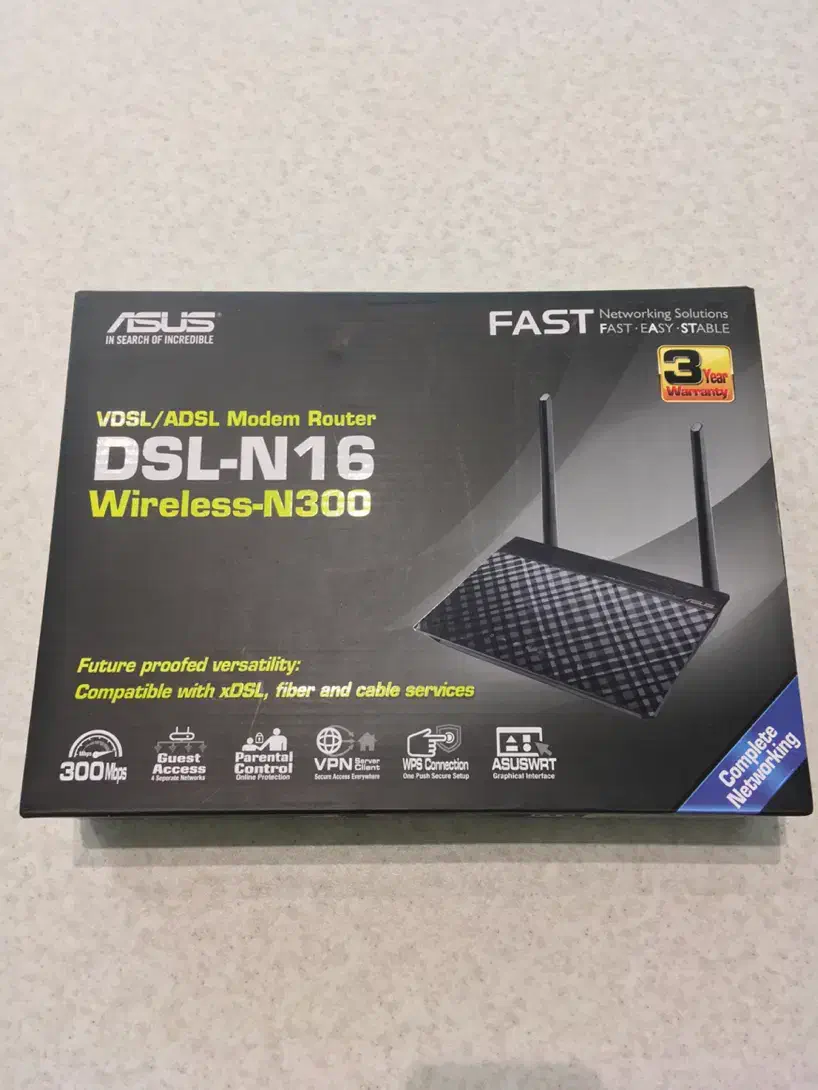 مودم روتر VDSL/ADSL برند ASUS|مودم و تجهیزات شبکه|تهران, چیتگر شمالی|دیوار