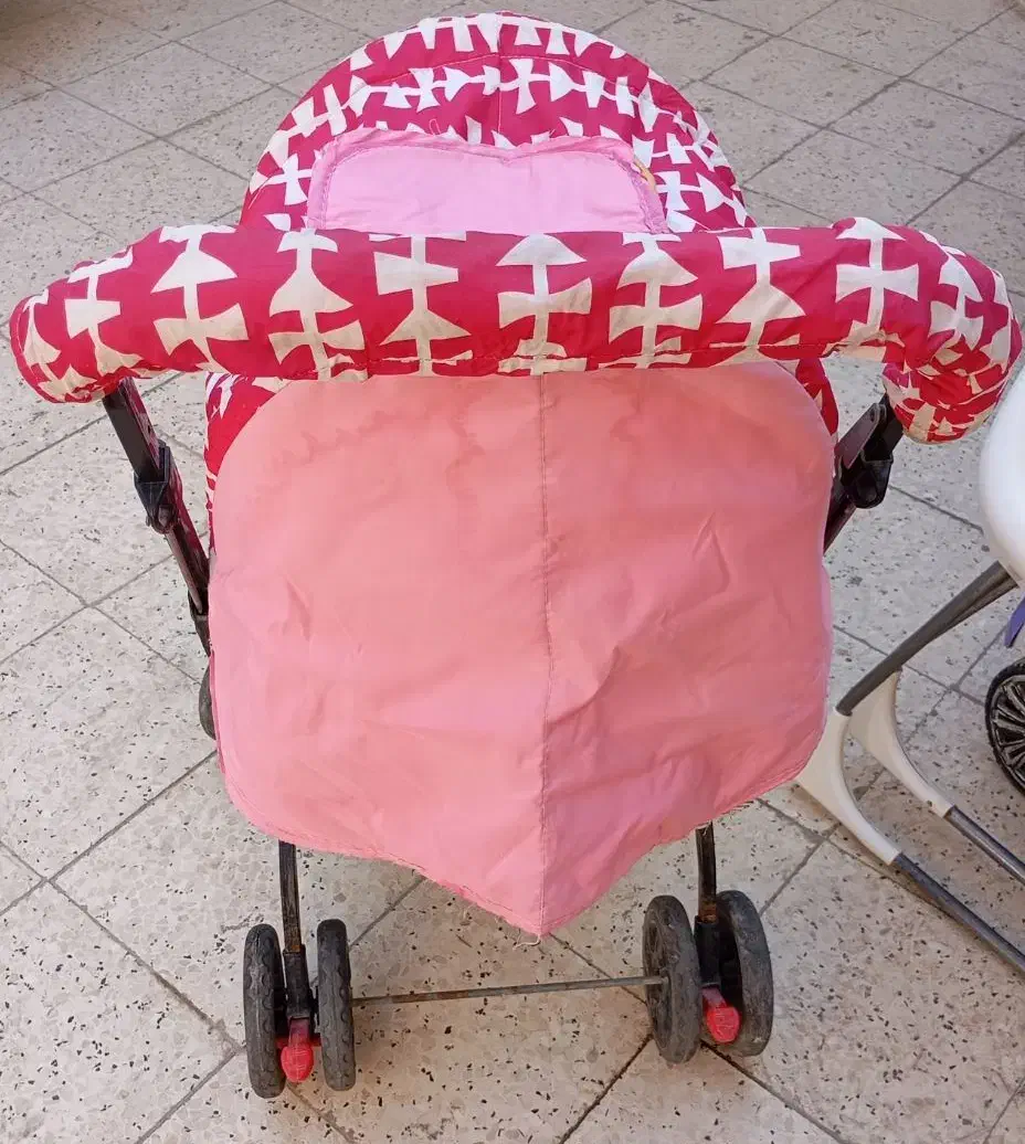 کالسکه رنگ صورتی وآبی|کالسکه و لوازم جانبی|هندیجان, |دیوار