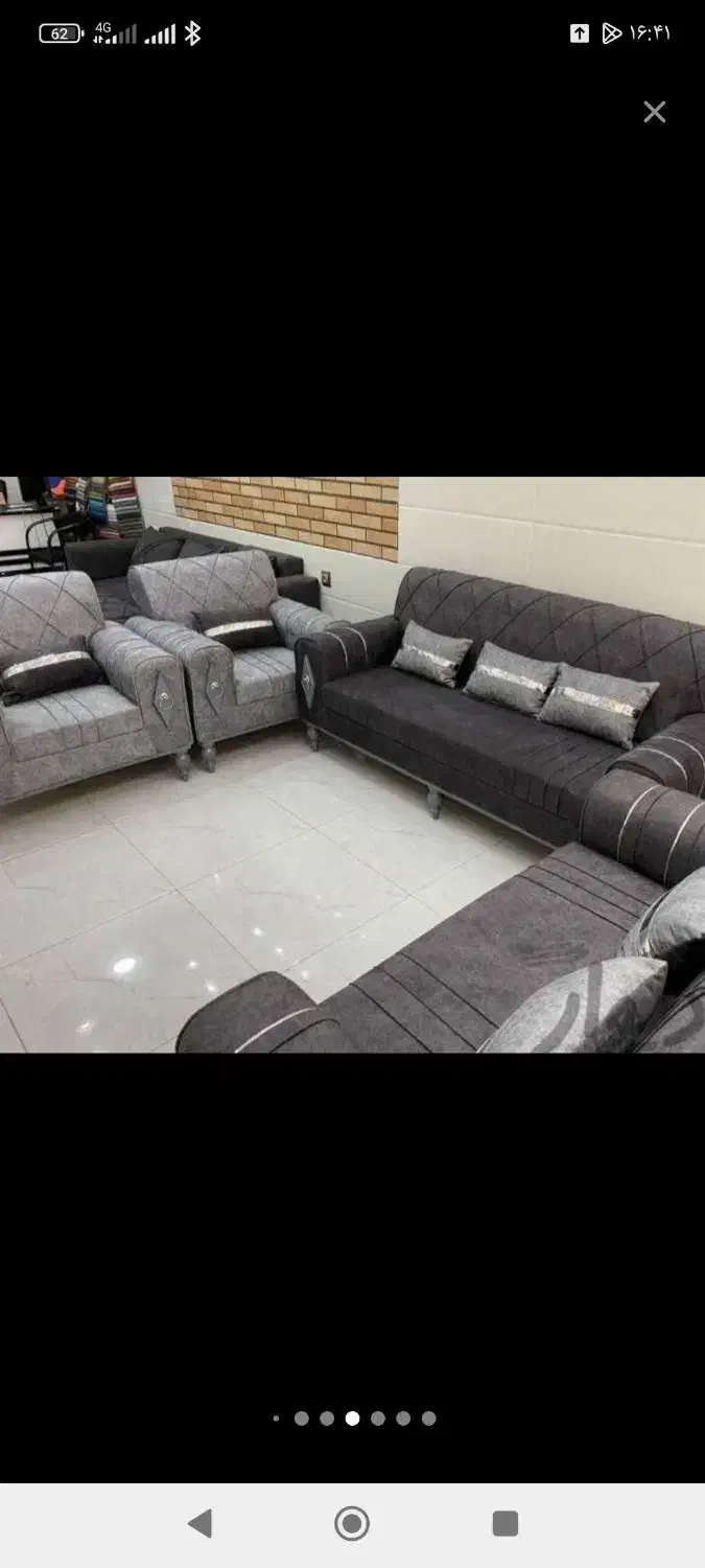 مبلمان (ژاله) و جهیزیه کامل عروس *تختی*|مبلمان خانگی و میز عسلی|رشت, گلزاران|دیوار