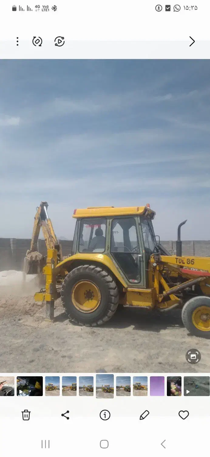 بیل بهکو مدل ۱۳۸۶سالم ترتمیر کولردار|خودرو سنگین|رفسنجان, |دیوار