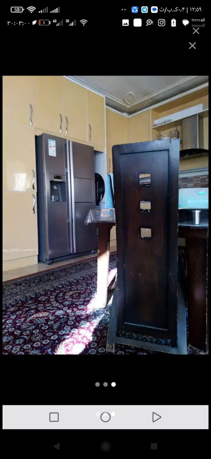 میز نهارخوری چوبی ۴نفره|میز و صندلی غذاخوری|شیروان (خراسان), |دیوار