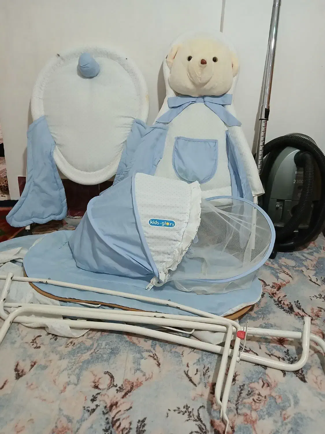 گهواره نو کالسکهای تر تمیز|تخت و سرویس خواب|کوهدشت, |دیوار