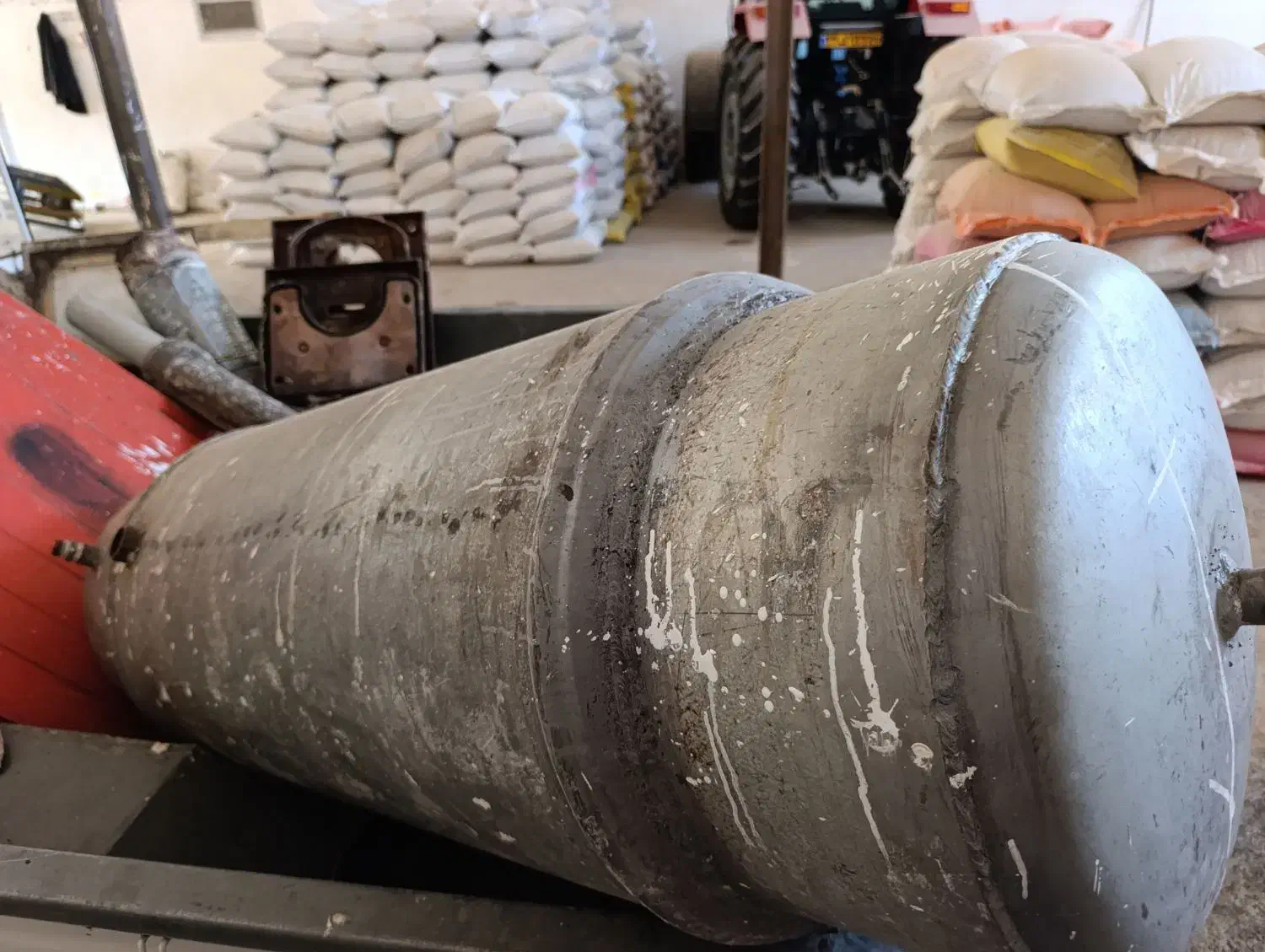 مخزن دوجداره گالوانیزه 200لیتری|مصالح و تجهیزات ساختمان|خمین, |دیوار