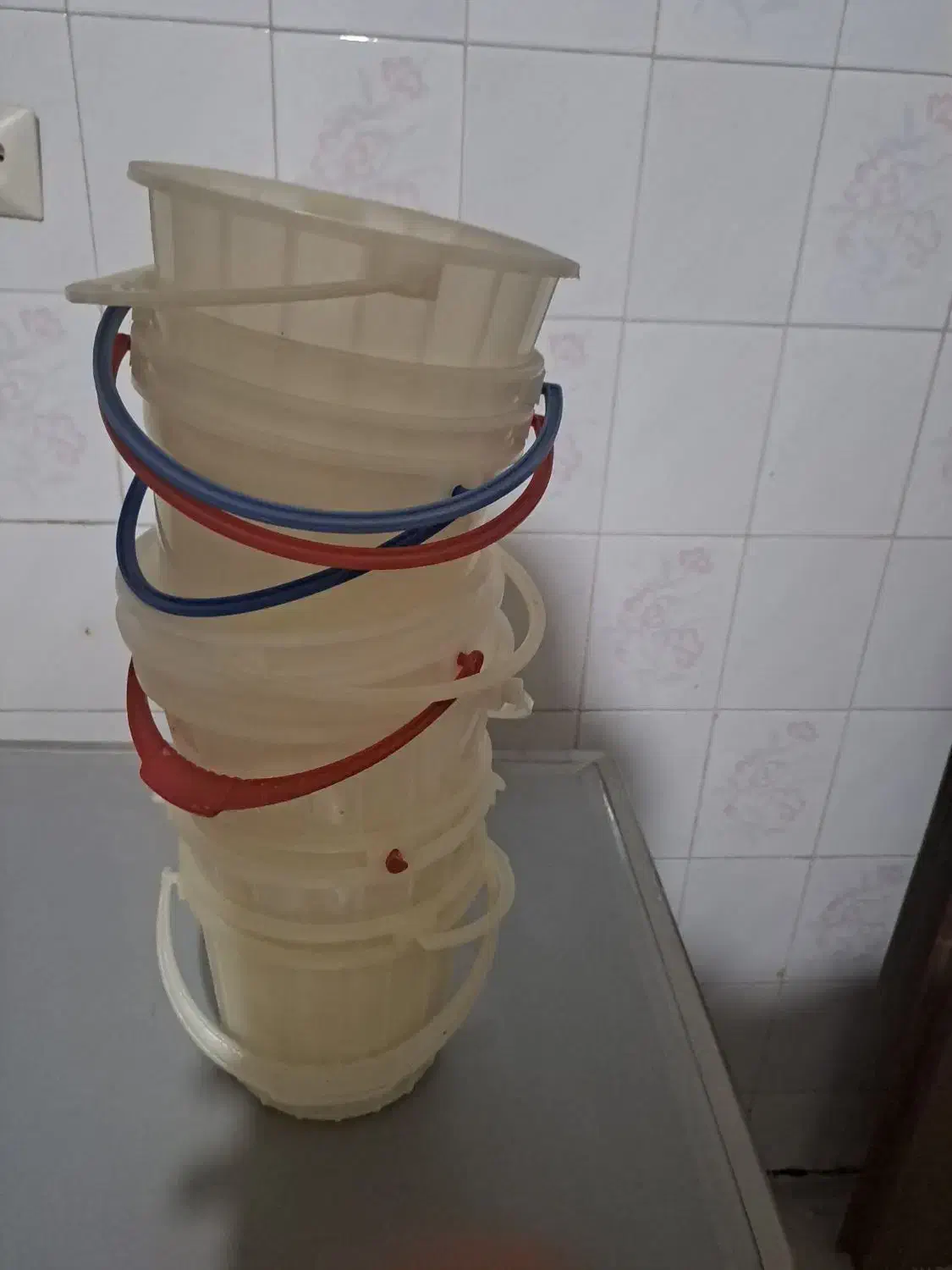 سطل ماست|ظروف نگهدارنده، پلاستیکی، یکبارمصرف|تبریز, |دیوار