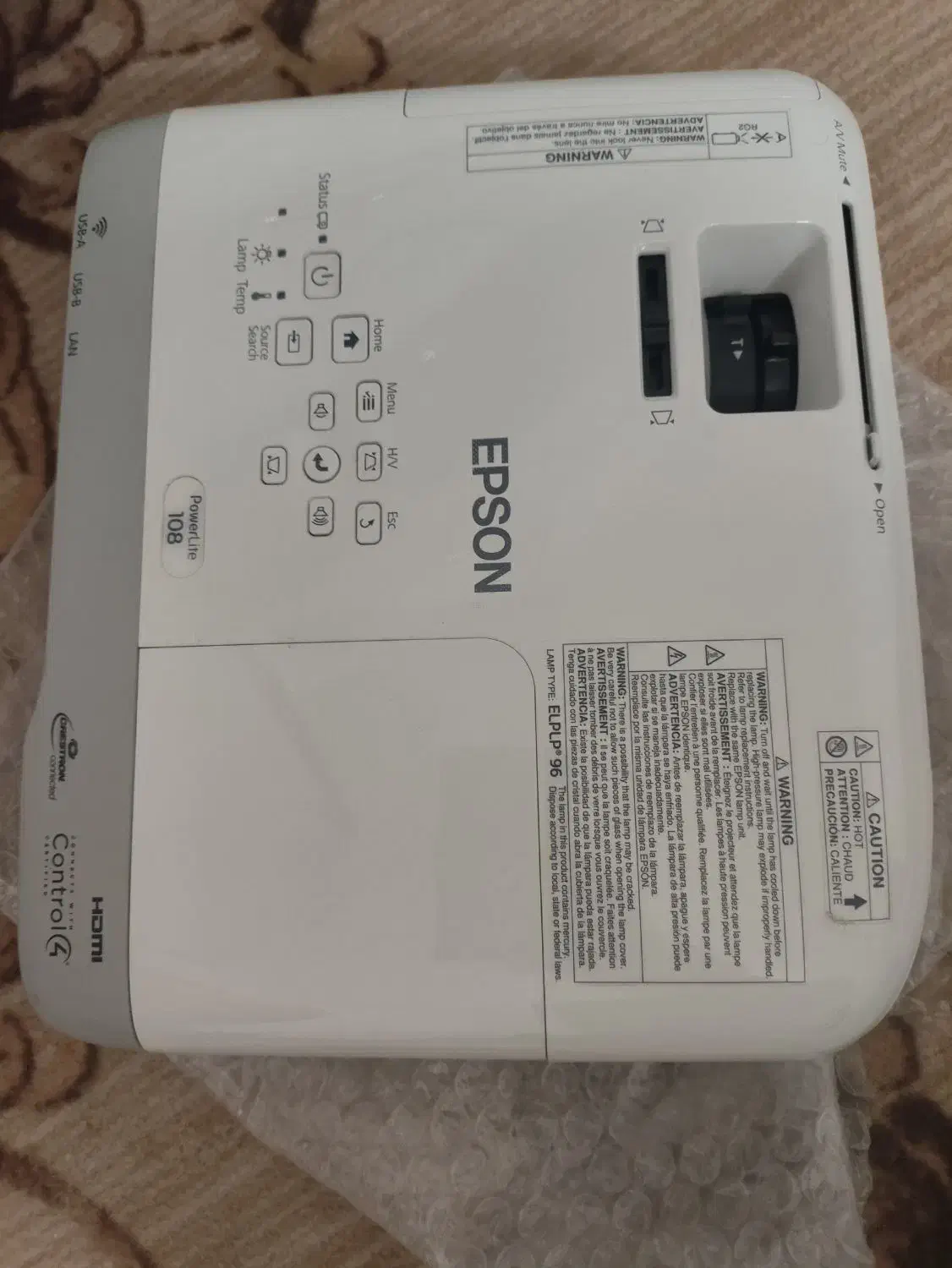 ویدیو پروژکتور اپسون epson|تلویزیون و پروژکتور|قم, نیروگاه|دیوار