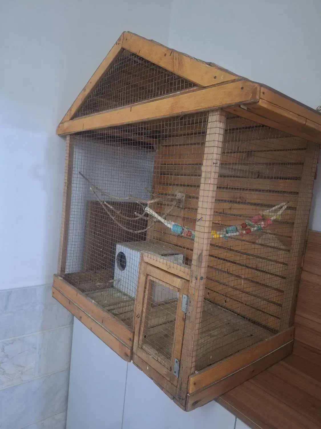 قفس چوبی عروس هلندی|لوازم جانبی حیوانات|اسلامشهر, شهرک سالور|دیوار