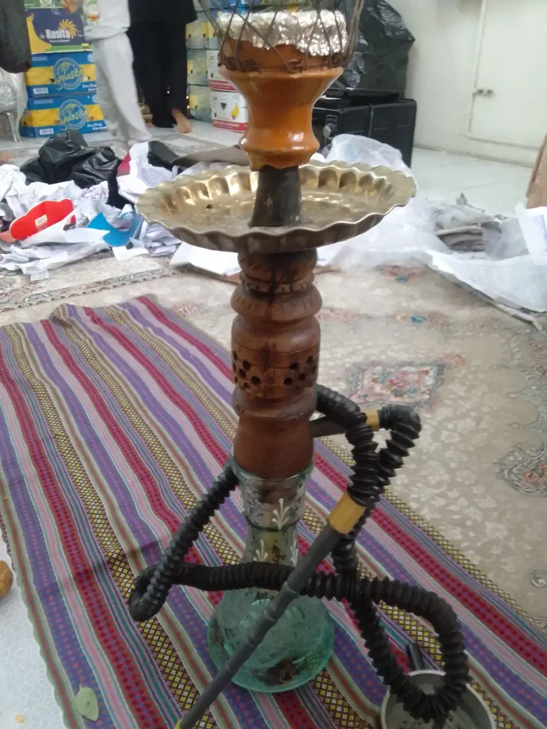 قلیون وپرده|صنایع دستی و سایر لوازم تزئینی|تهران, اتابک|دیوار