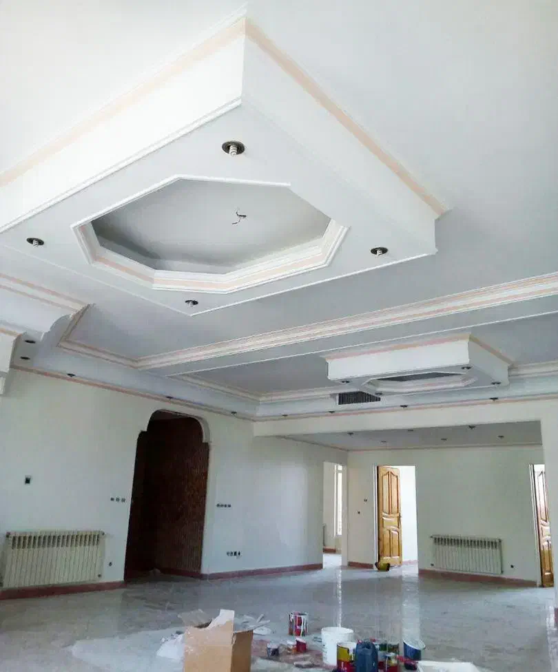 نقاشی ساختمان و درب و پنجره|خدمات پیشه و مهارت|اراک, |دیوار