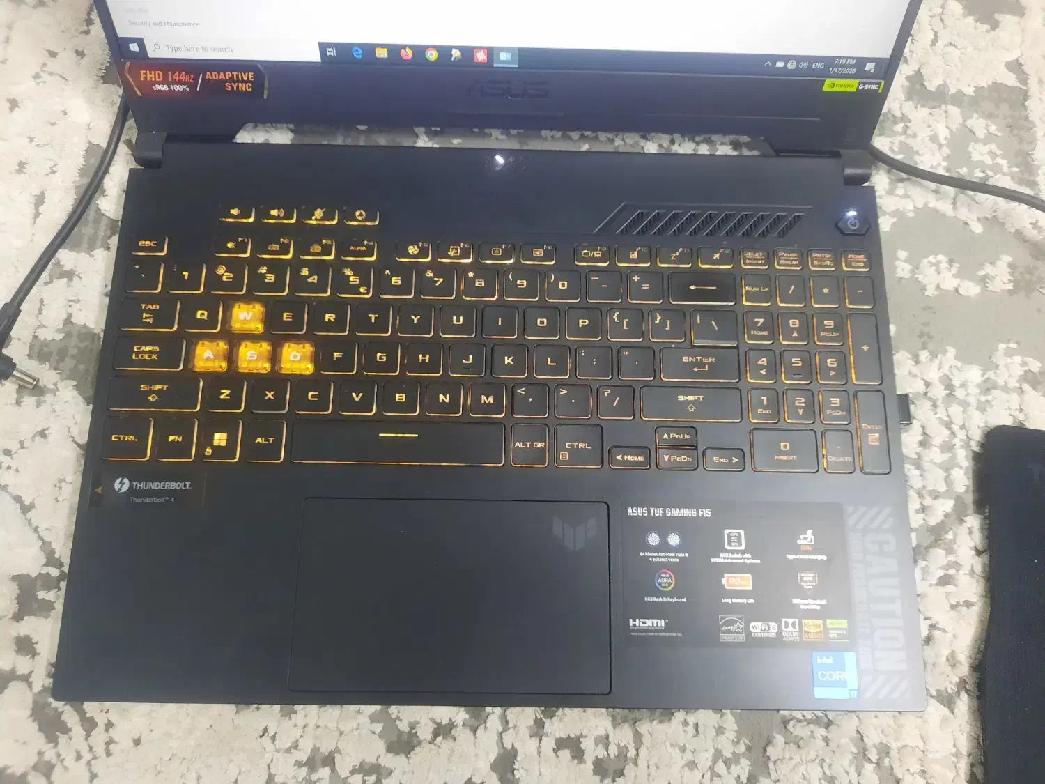 لبتاپ ایسوس تاف|رایانه همراه|مشهد, جاهد شهر|دیوار