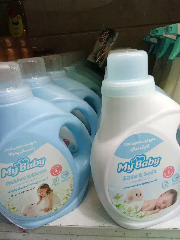 مایع لباس کودک مای بیبی|مواد شوینده و دستمال کاغذی|قم, الوندیه و گذر صادق|دیوار