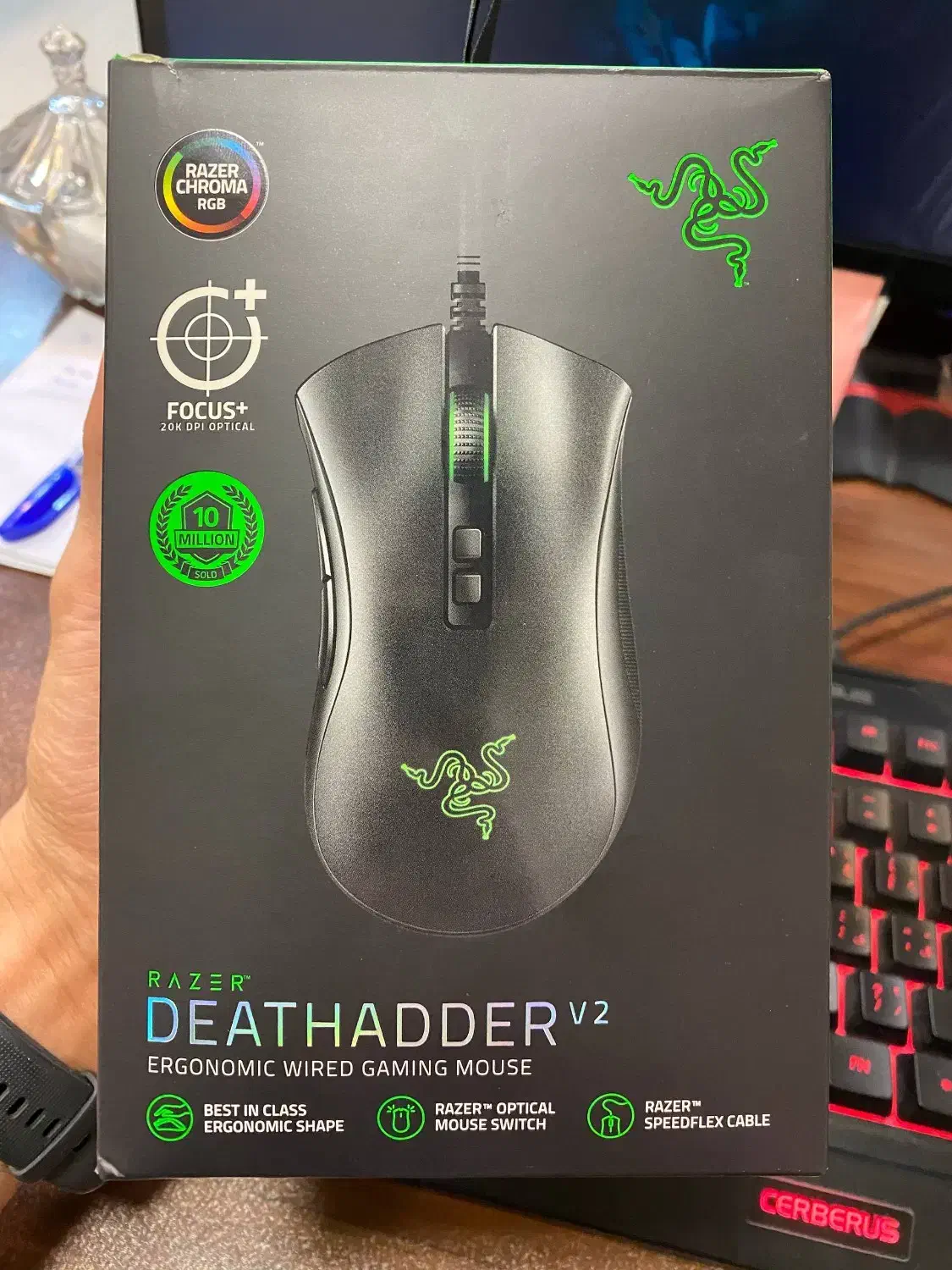 ماوس گیمینگ Razer DeathAdder V2 اصل و حرفه‌ای|قطعات و لوازم جانبی رایانه|مشهد, راهنمایی|دیوار