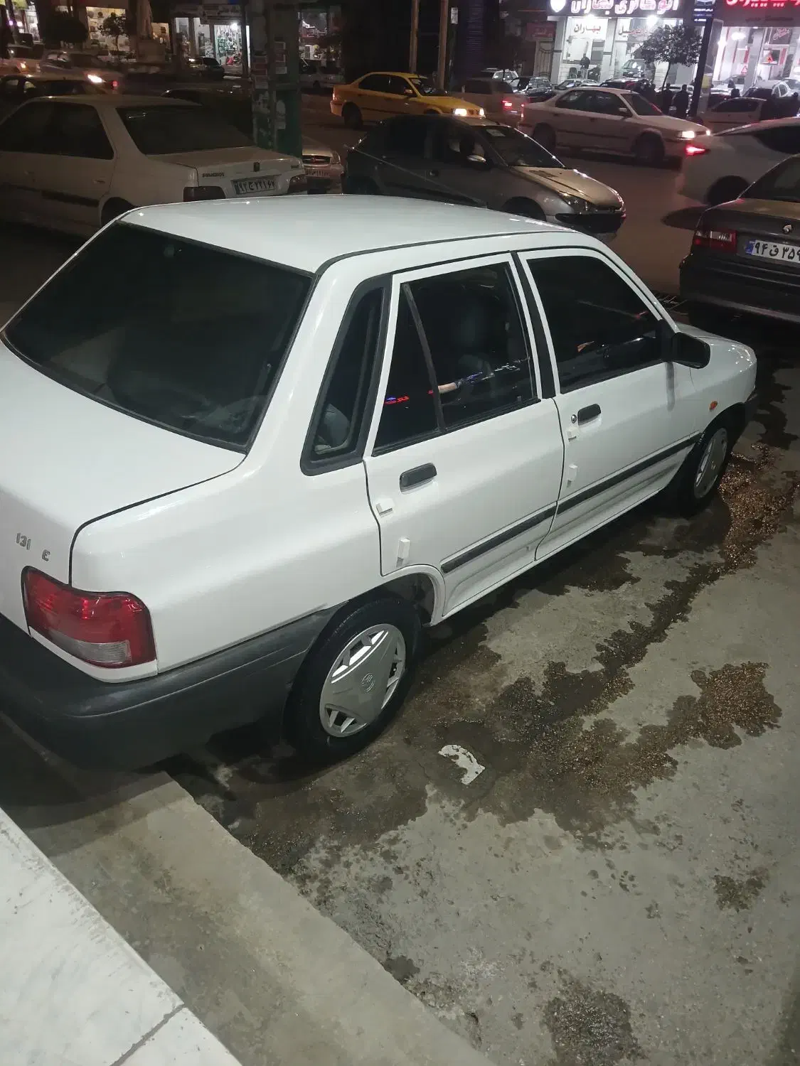 پراید مدل ۹۲ دولکه رنگ .شاسی جوش|خودرو سواری و وانت|ساری, |دیوار