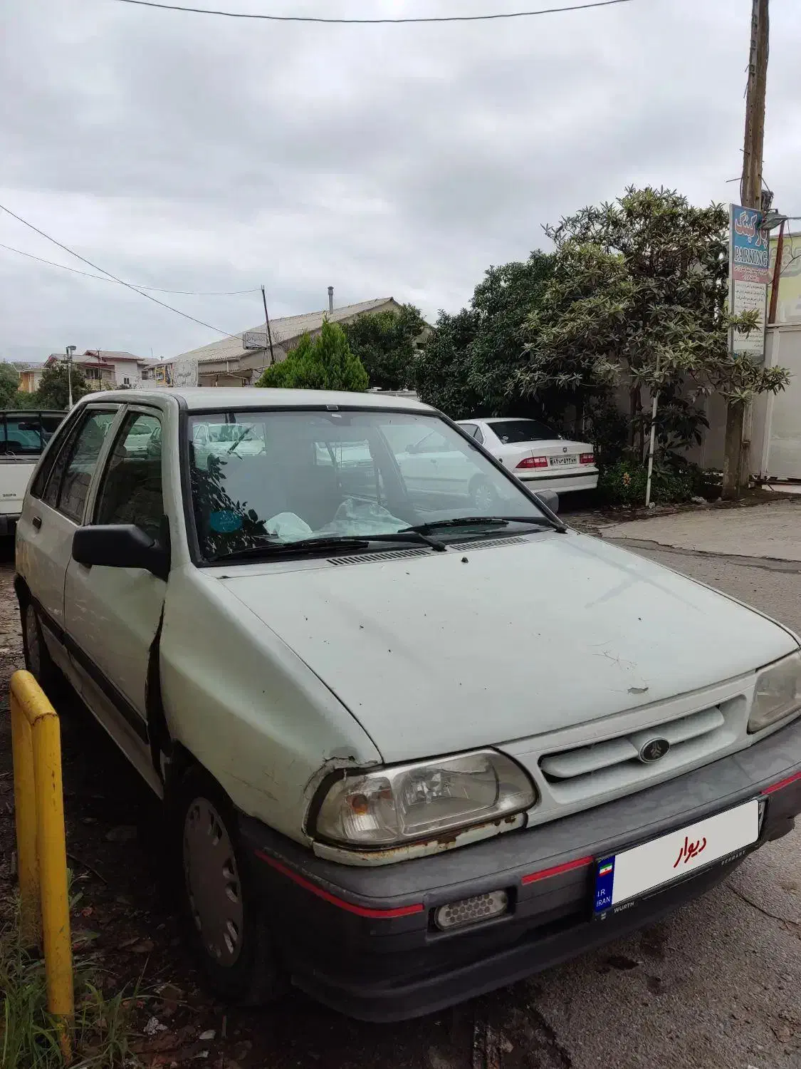 پراید هاچبک مدل ۸۰ سفید|خودرو سواری و وانت|رامسر, |دیوار