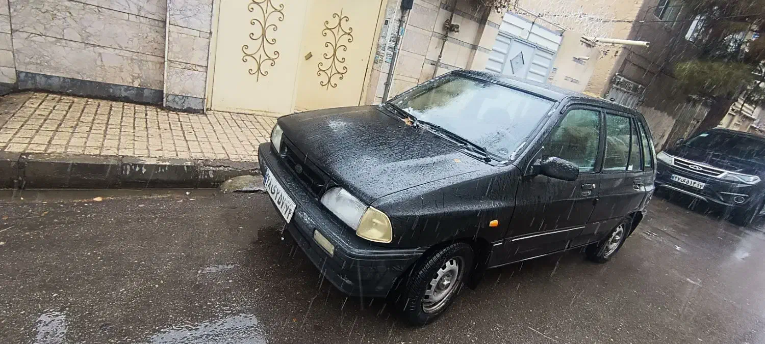 هاچبک مشکی مدل ۸۶|خودرو سواری و وانت|مشهد, وحید|دیوار