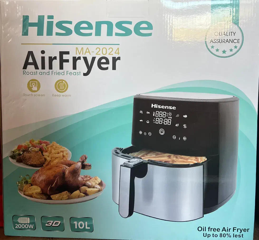 هواپز و سرخ کن هایسنز ده لیتری نو|اجاق گاز و لوازم برقی پختوپز|شیراز, غدیر جنوبی|دیوار