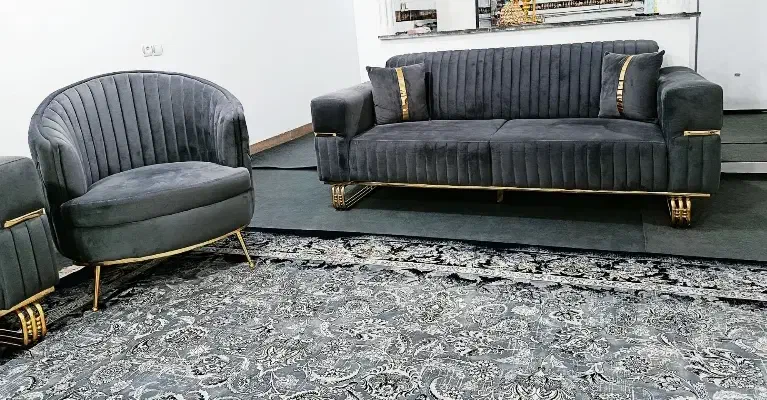 مبلمان راحتی هفت نفره|مبلمان خانگی و میز عسلی|اسلام‌‌آباد غرب, |دیوار