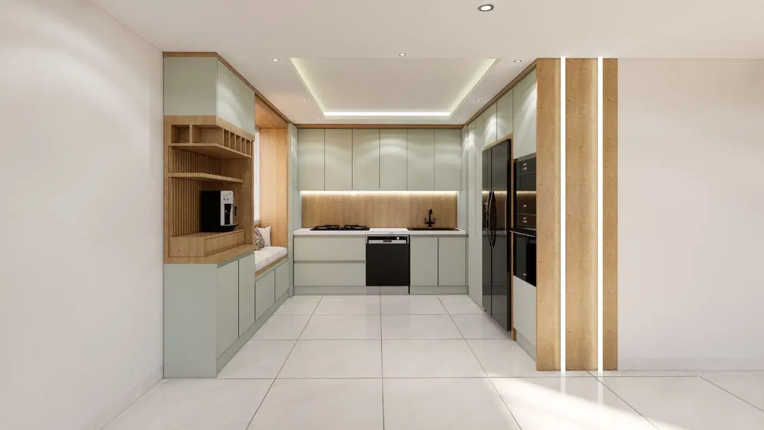 تجهیز واحد خام|خدمات پیشه و مهارت|پرند, فاز ۵|دیوار