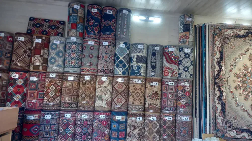 کناره گلیم|گلیم، جاجیم، گبه|قم, علی آباد سعدگان|دیوار