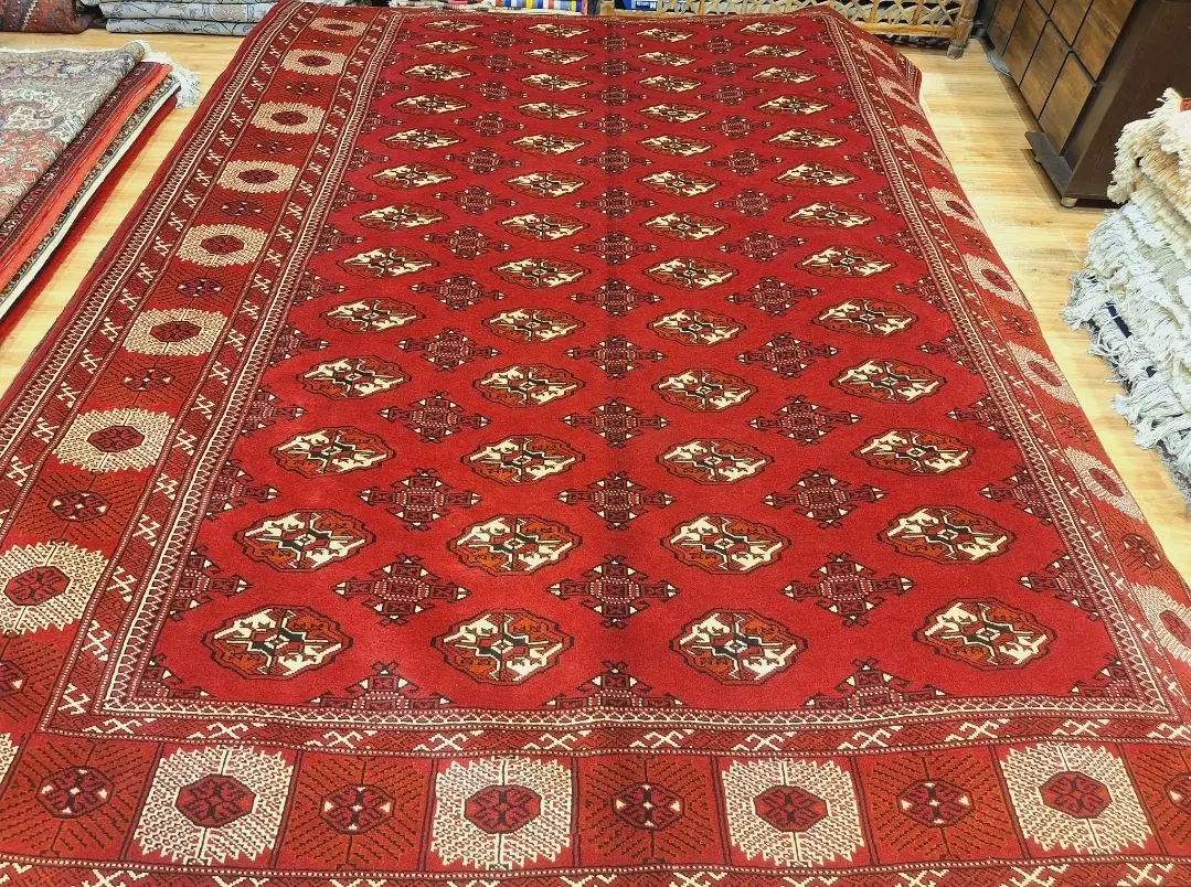 فرش ۷متری دستباف ترکمن آکبند نقشه افشان|فرش|تهران, اکباتان|دیوار