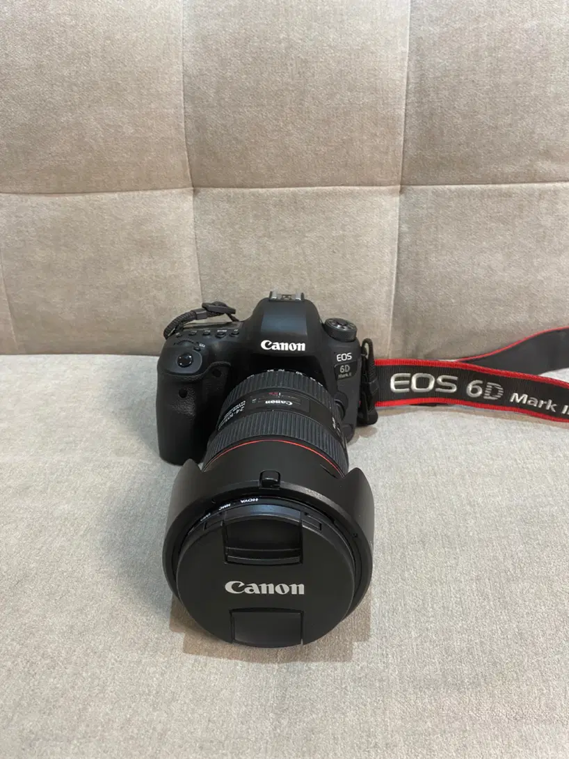 دوربین Canon 6D Mark II به همراه لنز 24-105 تایپ2|دوربین عکاسی و فیلمبرداری|تهران, مهران (سیدخندان)|دیوار