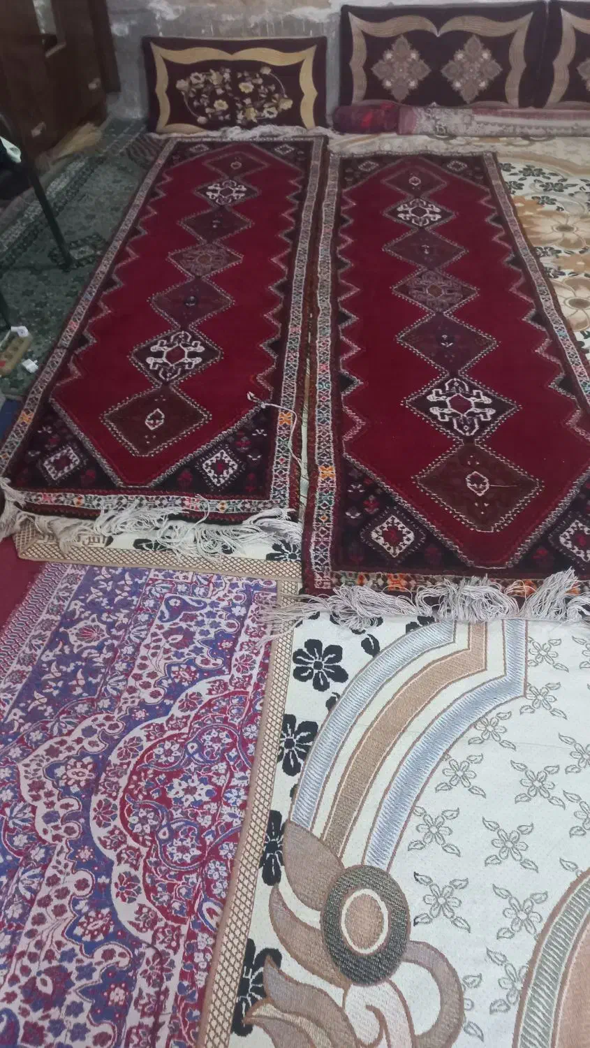 قالی محلی|فرش|شیراز, دست خضر|دیوار