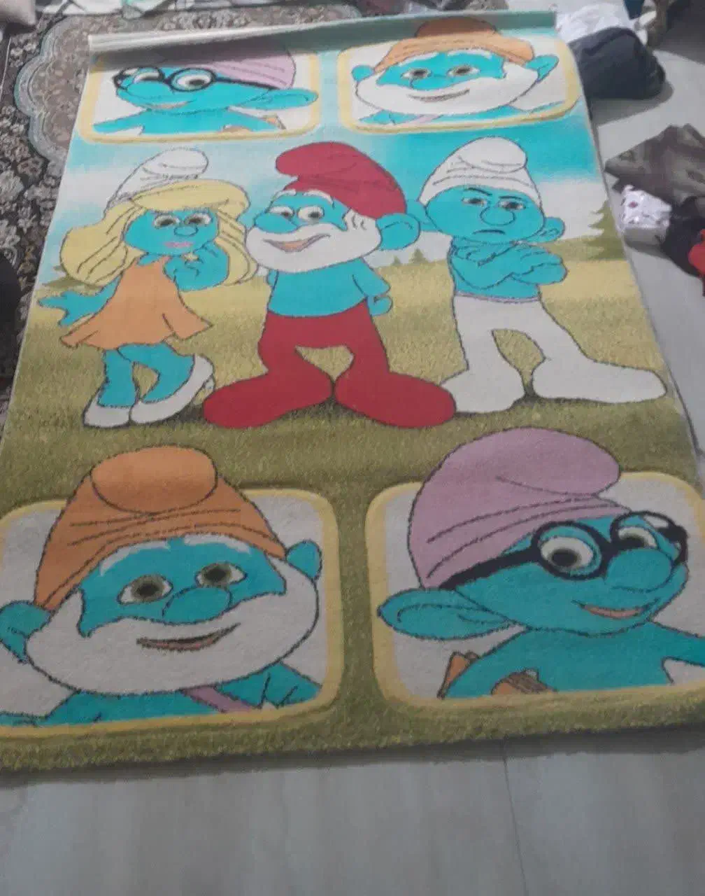 فروش فرش /قالیچه تاق کودک|فرش|ساری, |دیوار