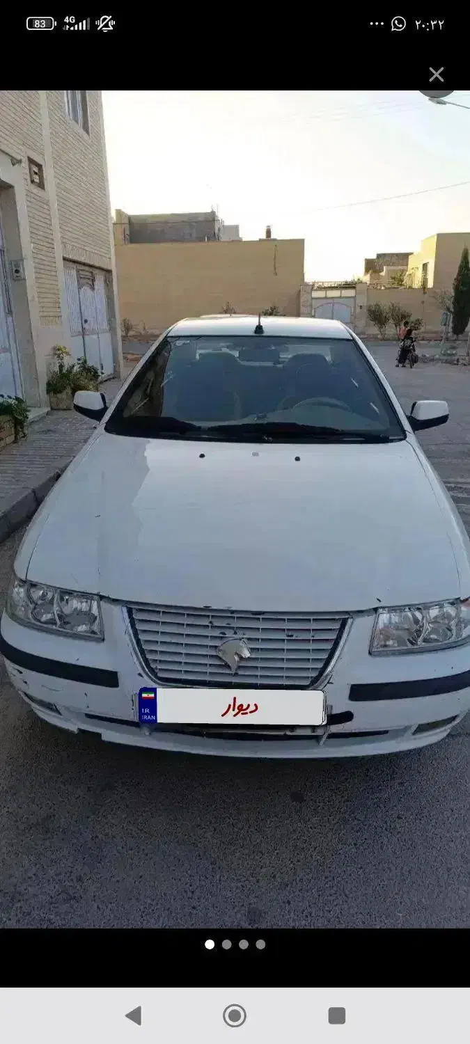 فروش سمند دوگانه سوز شرکتی|خودرو سواری و وانت|اردکان, |دیوار