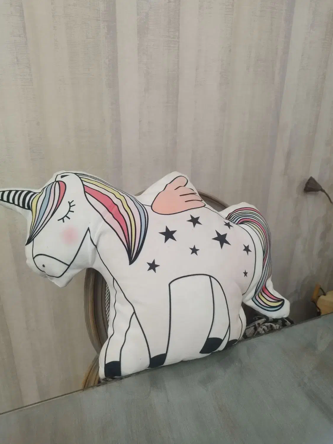 کوسن تکشاخ|رختخواب، بالش، پتو|تهران, علم و صنعت|دیوار