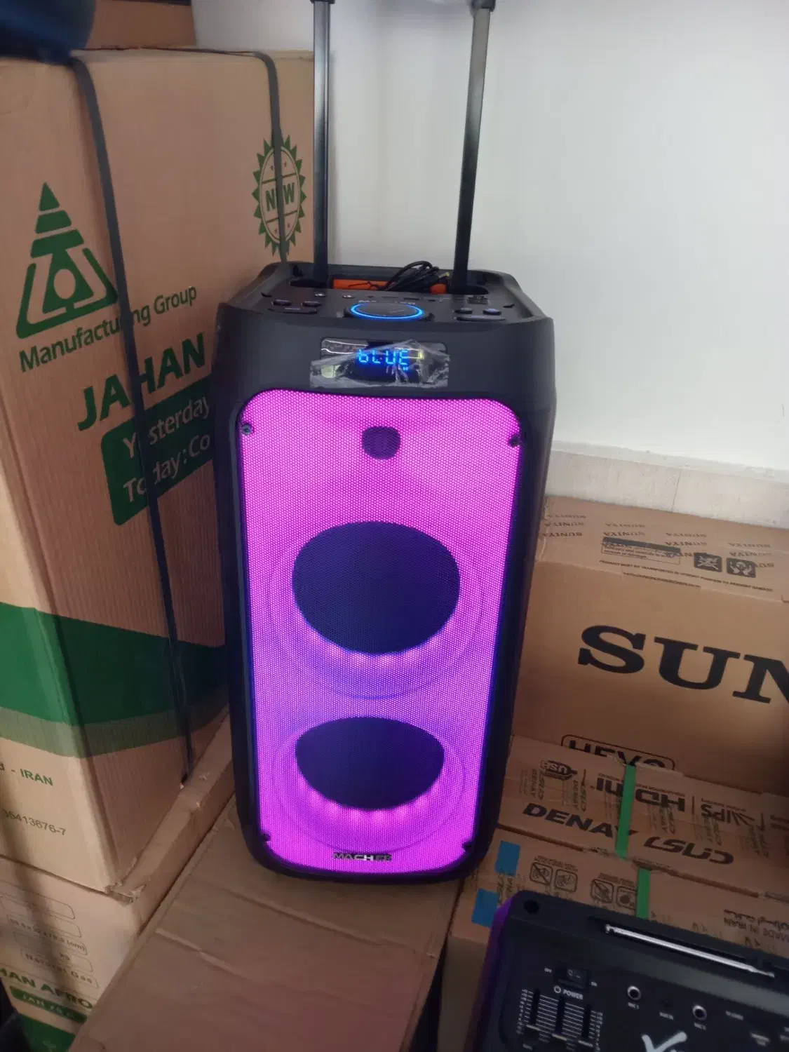 فروش ویژه اسپیکر شارژی مچر 1600 بمناسبت روز مادر|سیستم صوتی خانگی|مشهد, جاهد شهر|دیوار