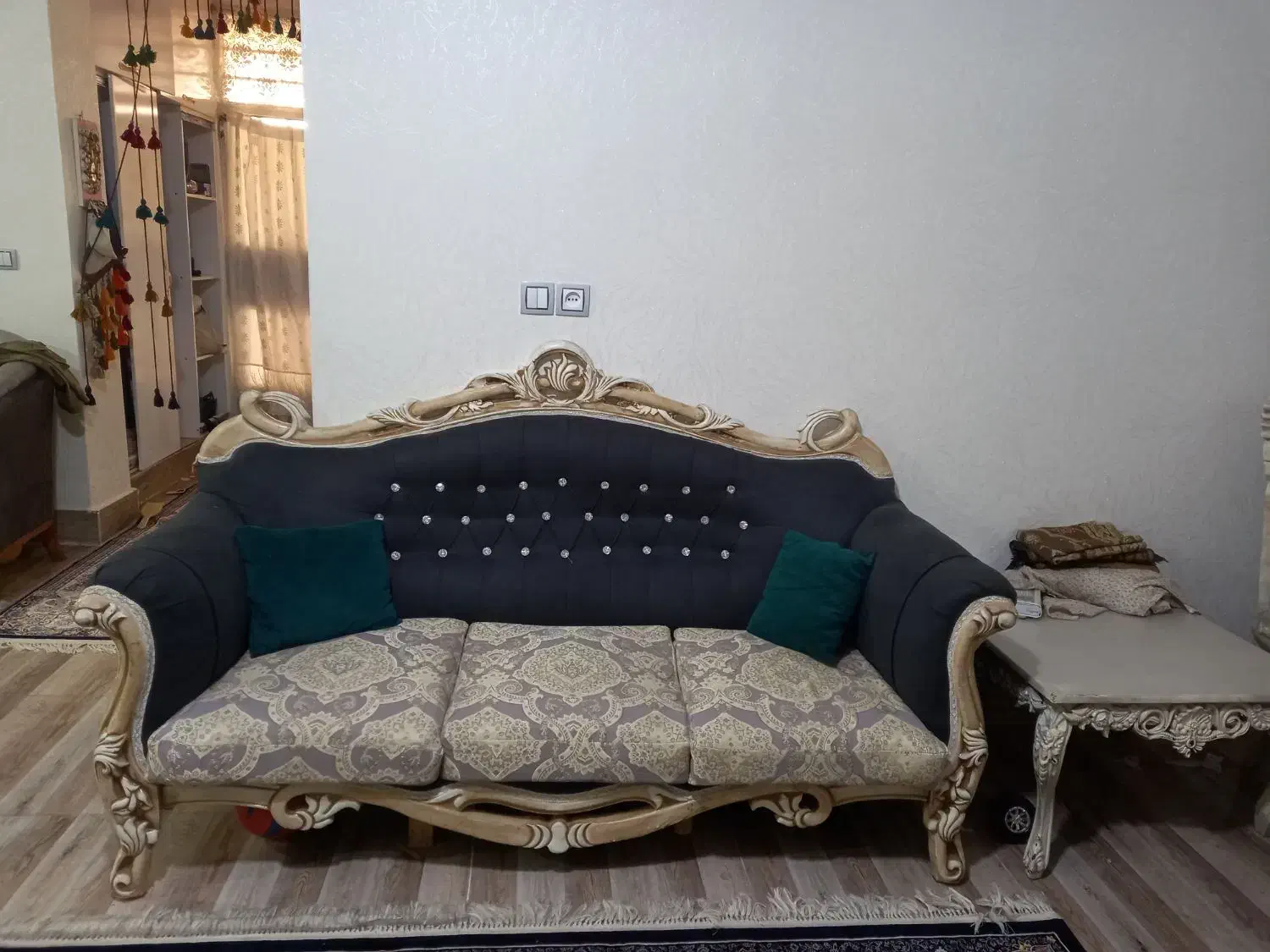 مبل هفت نفره تمیز وشیک|مبلمان خانگی و میز عسلی|رامهرمز, |دیوار