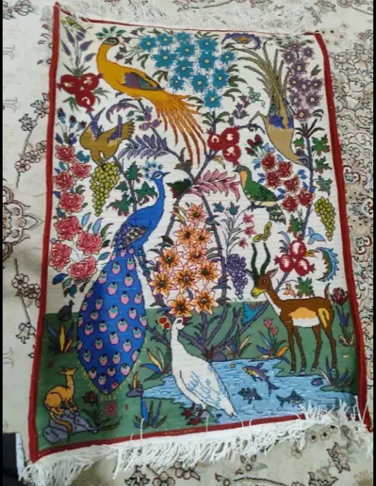 تابلوفرش دستبافت.   فرش دستباف|تابلو فرش|نسیم‌شهر, |دیوار