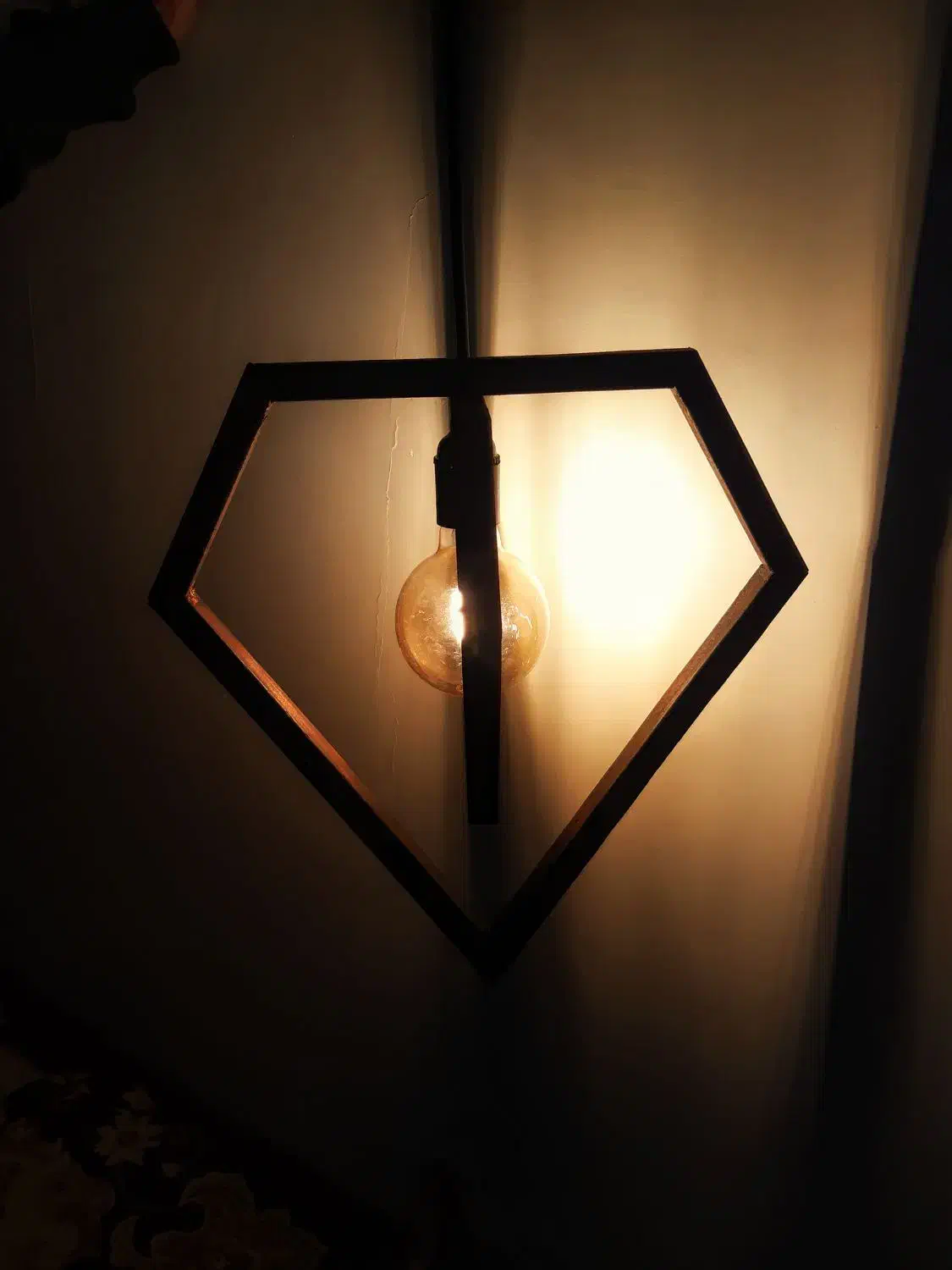 لوستر چوبی|لوستر و چراغ آویز|اردبیل, |دیوار