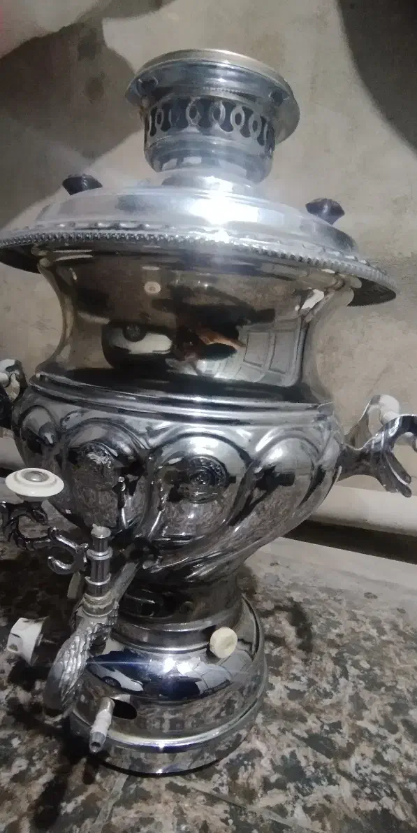 سماور گازی کارکرده سالم|سماور، چایساز، قهوهساز|سرپل ذهاب, |دیوار