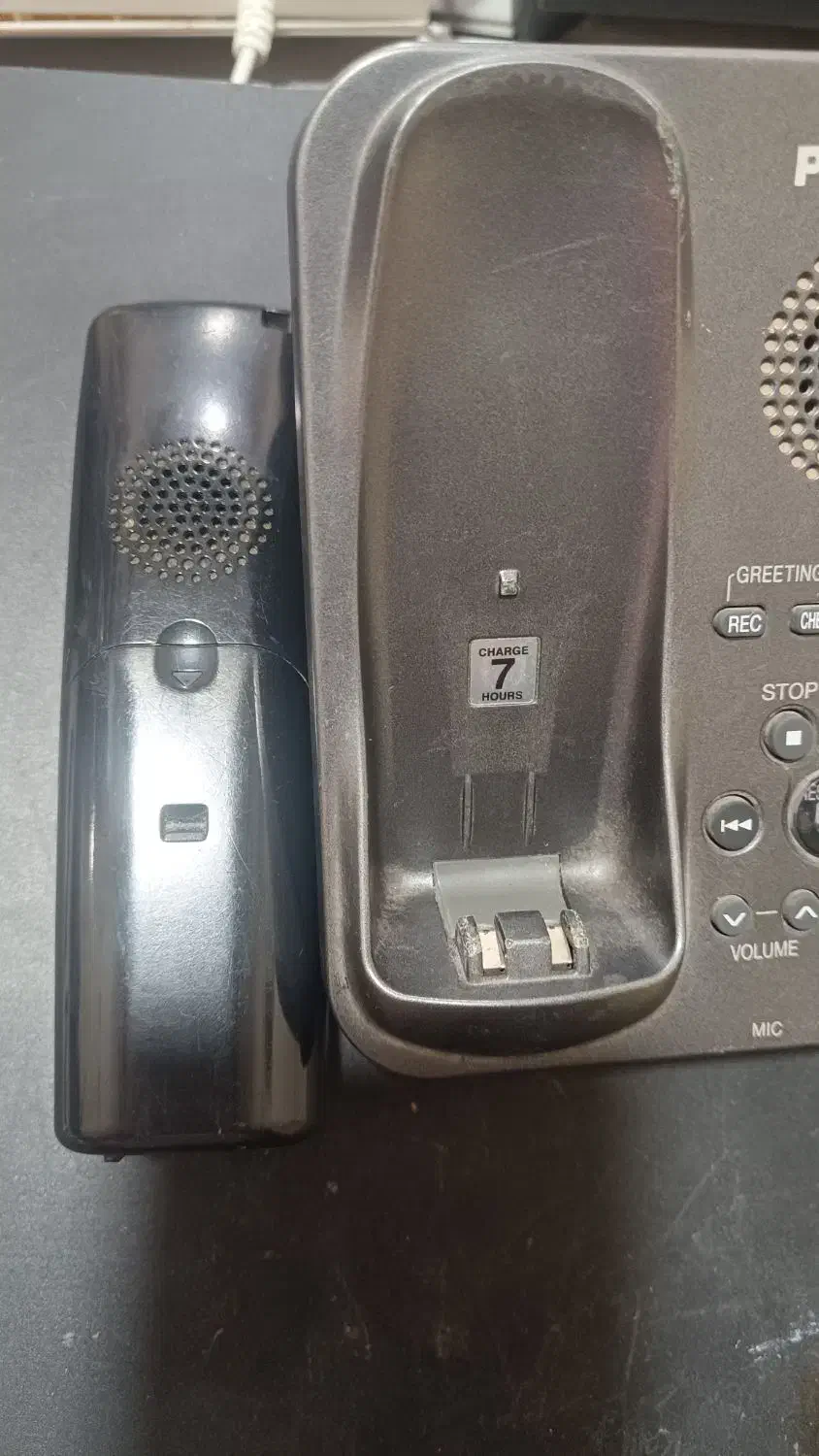 تلفن بیسیم پاناسونیک اصل منشی دار|تلفن رومیزی|کاشمر, |دیوار