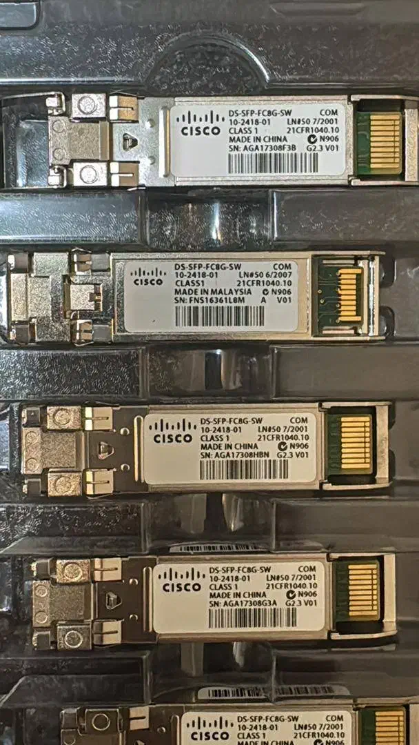 ماژول فیبر نوری سیسکو SFP-10G-SR|مودم و تجهیزات شبکه|تهران, بلوار کشاورز|دیوار