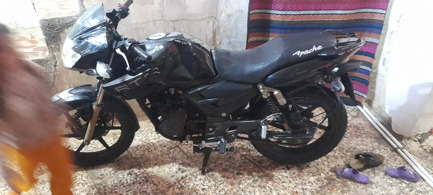 موتور اپاچی ۱۸۰ ۸۹|موتورسیکلت|خرمآباد, |دیوار