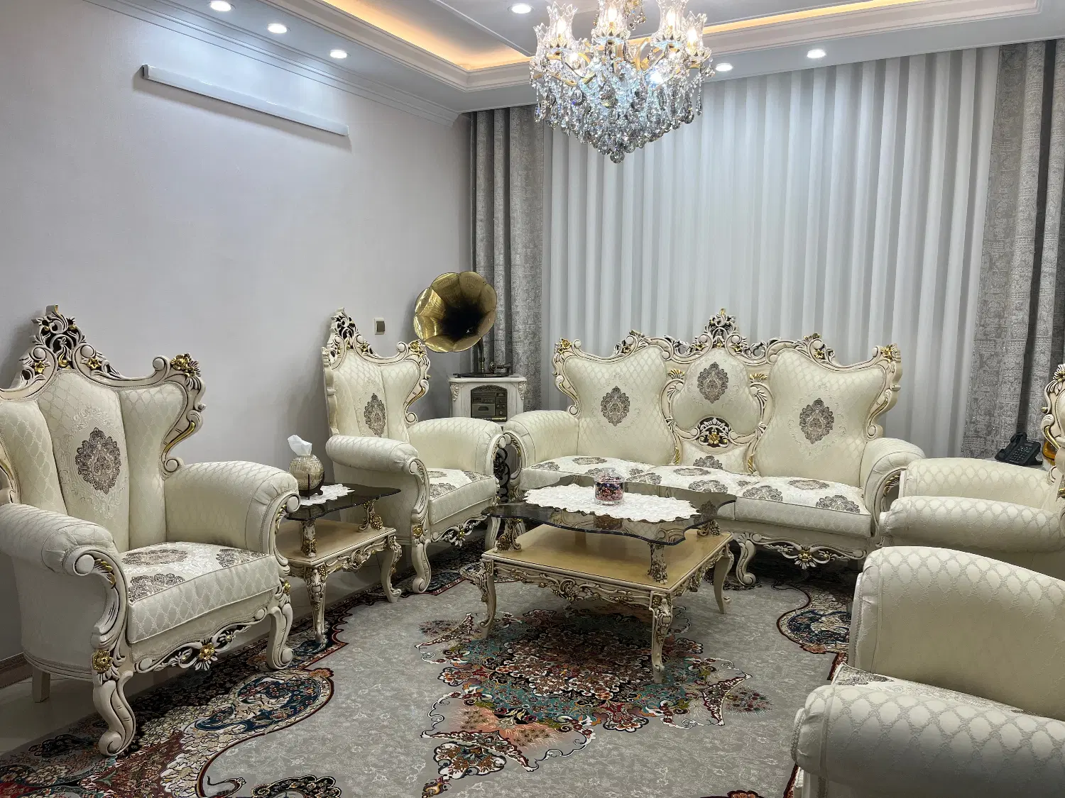 پرده شاین|پرده، رانر، رومیزی|تهران, بهمن یار|دیوار