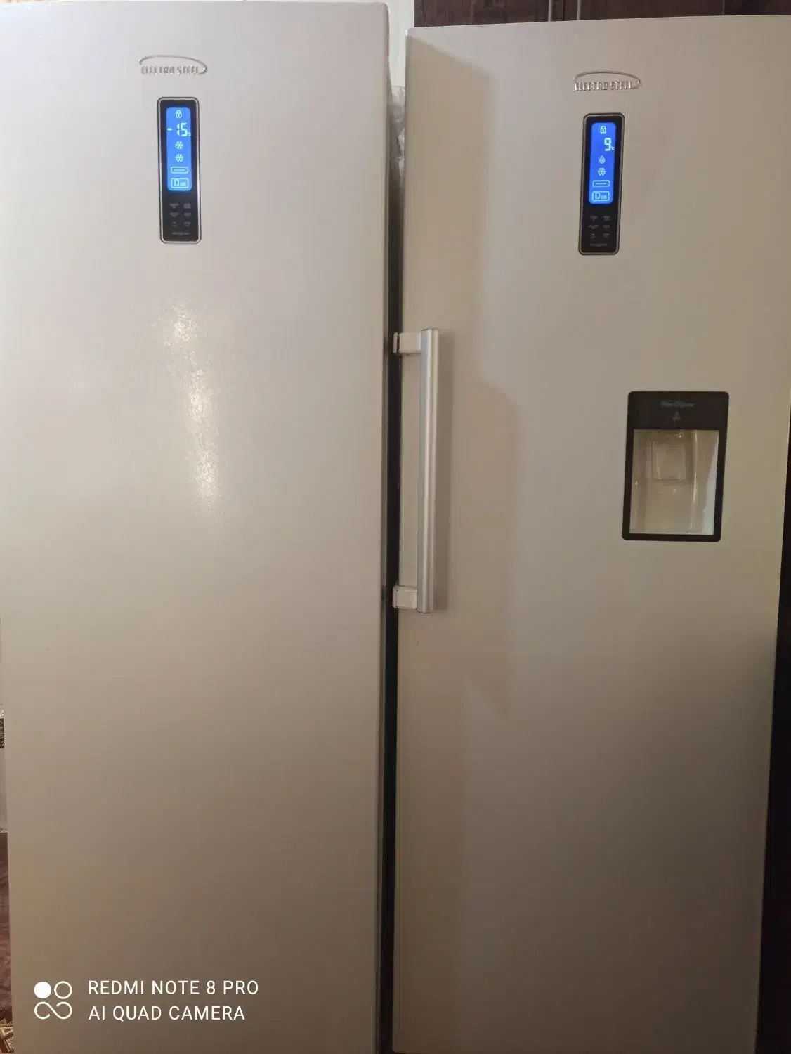 یخچال الکترو استیل دوقلو|یخچال و فریزر|اقبالیه, |دیوار