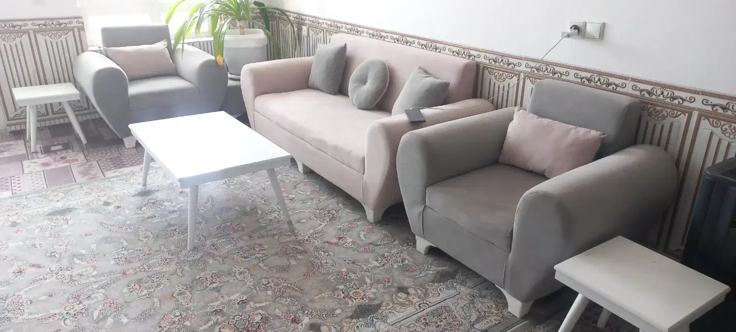 مبل راحتی|مبلمان خانگی و میز عسلی|زرقان, |دیوار