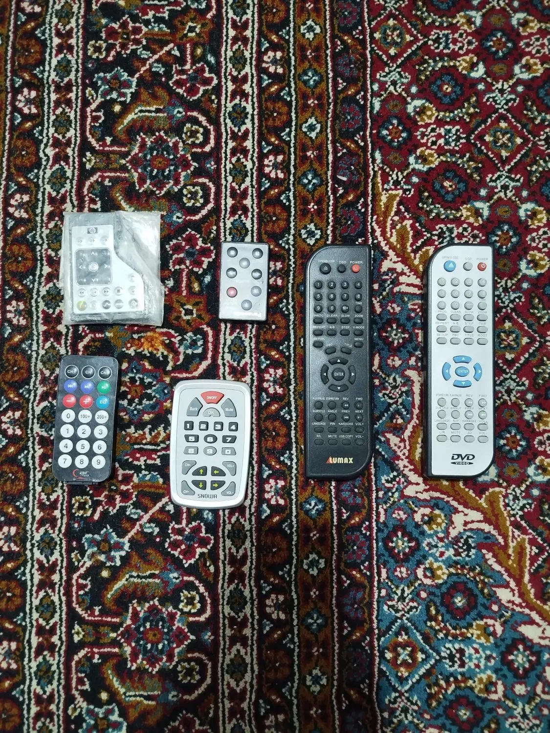 کنترل دی وی دی.پخش و غیره|پخشکننده DVD و ویدیو|سنندج, |دیوار