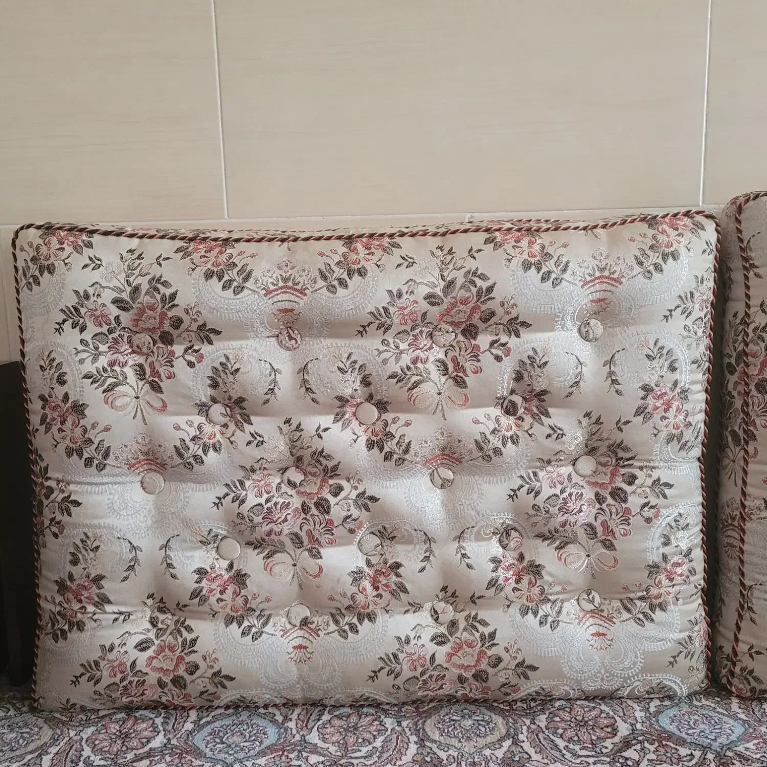 فروش ۷ عدد پشتی طرح ترمه|پشتی|سی‌سخت, |دیوار