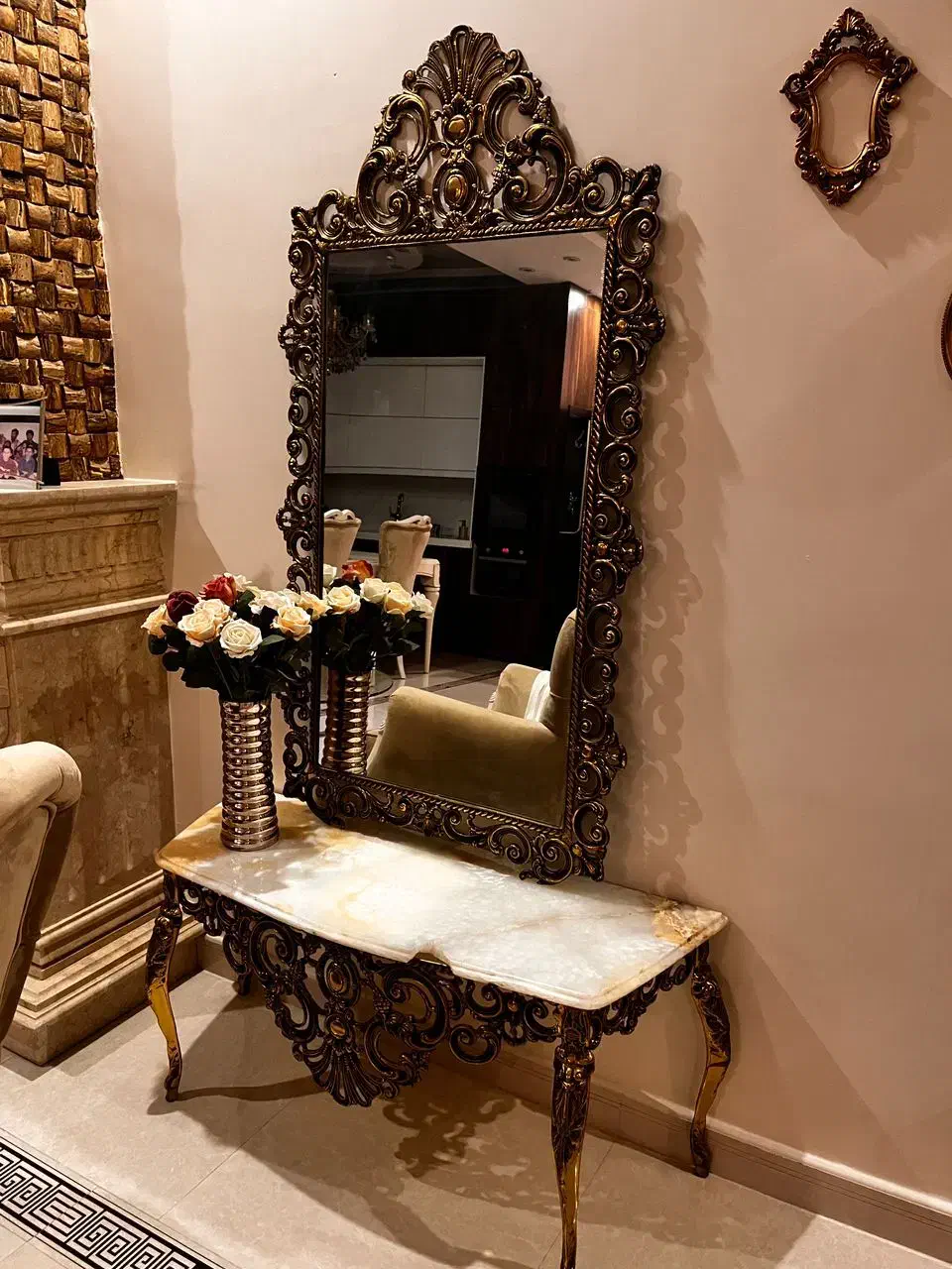 آینه کنسول|آینه|اهواز, کمپلو شمالی|دیوار