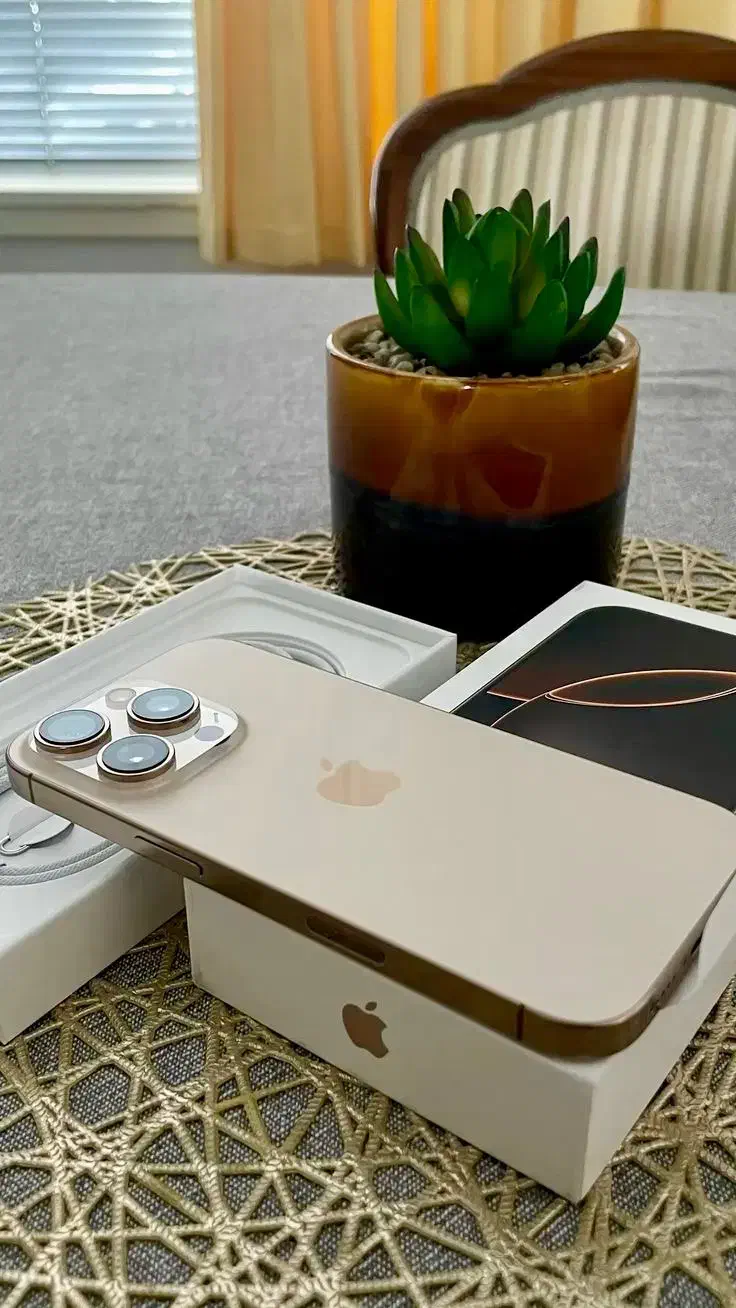 آیفون 16 پرومکس رنگ desert حافظه۲۵۶|موبایل|کرمان, |دیوار