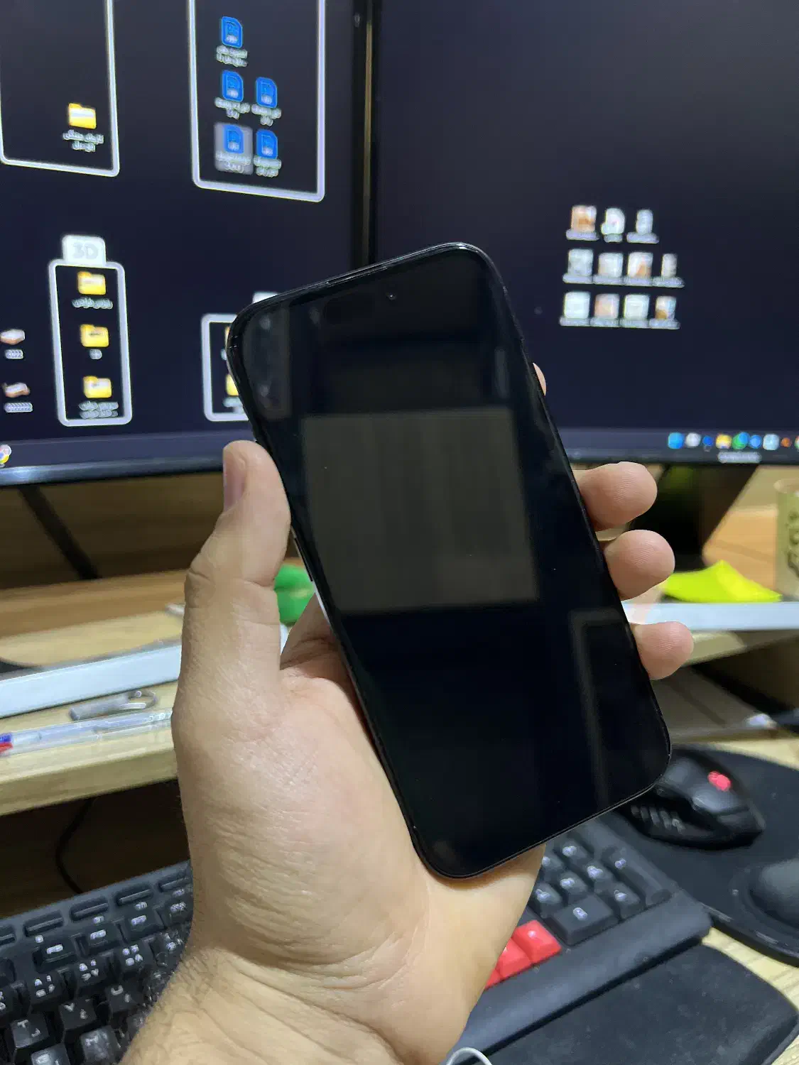 آیفون 15 نرمال باتری 99 درصد|موبایل|چهاردانگه (تهران), |دیوار